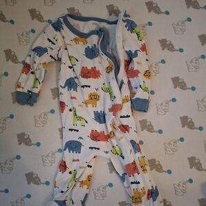 Koala Baby 9 month onesie white with colors